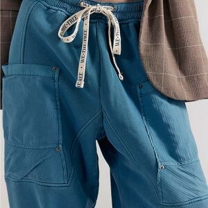 Free People Jet Set Knit Pull on Pants - L